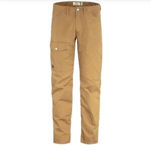 FJALL RAVEN Mens Greenland  G-1000 jeans in Buckwheat Brown. 31-32 W, L Long